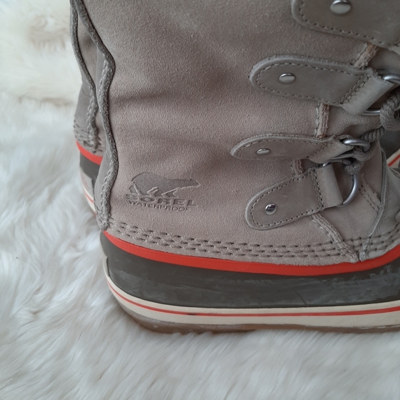 SOREL Womens Tall Winter Duck Boots Sz 6.5 - Picture 3 of 8